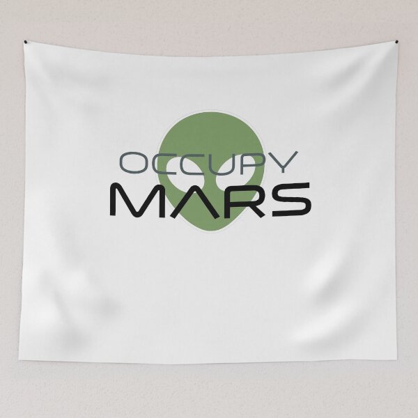 Item preview, Occupy Mars Alien Terraform Space Astronaut Look designed and sold by fourstripes.