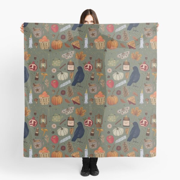 Mabon (Fall Equinox) Pattern- Juniper Scarf