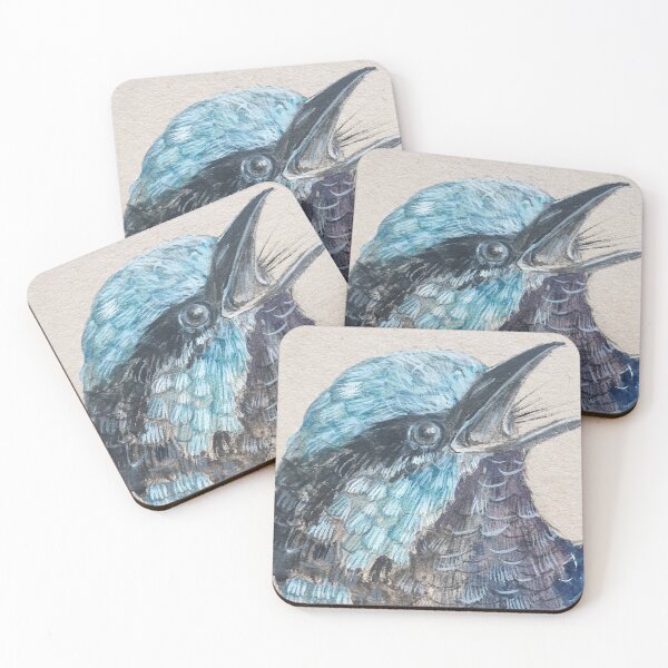 Item preview, Blue fairywrens  designed and sold by Liz HL Art Shop.