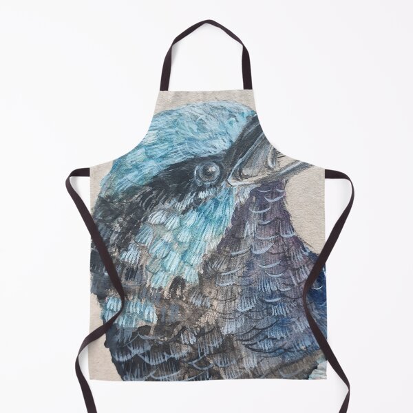 Aperçu de l'œuvre troglodytes bleus créée et vendue par Liz HL Art Shop.