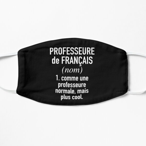 what is the french word for face mask