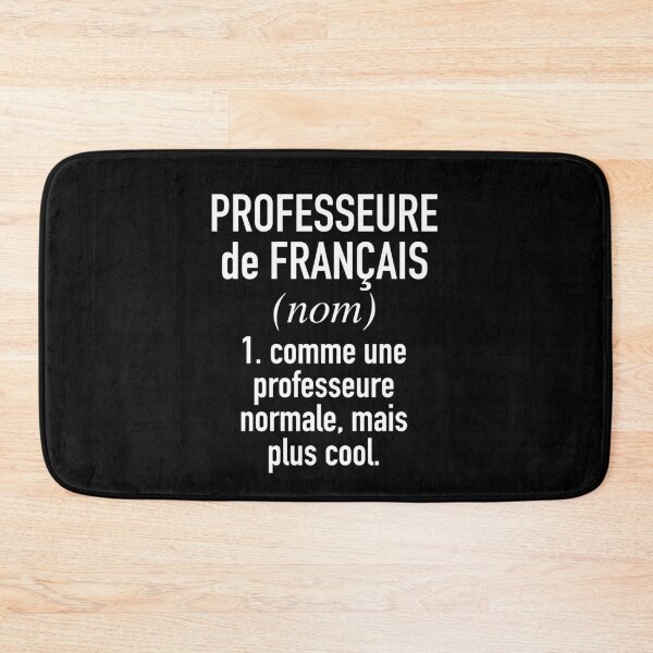 Item preview, French Teacher (Female) - in French Language designed and sold by HiddenVerb.
