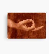 Ancient Meditation Canvas Print