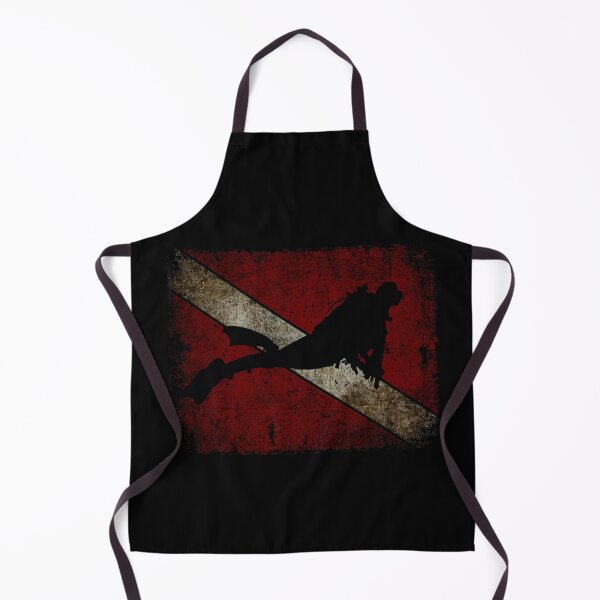 Item preview, Scuba Diving Flag, Logo, Vintage Look designed and sold by Poloy.