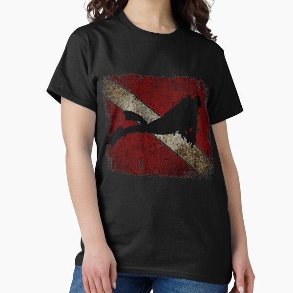 Item preview, Scuba Diving Flag, Logo, Vintage Look designed and sold by Poloy.