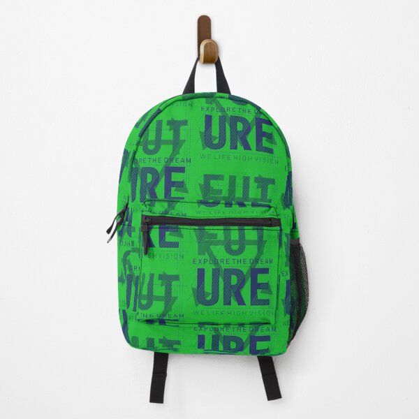 Future - exlore the dream Title of Creativity Calligraphy Text Quotes Backpack