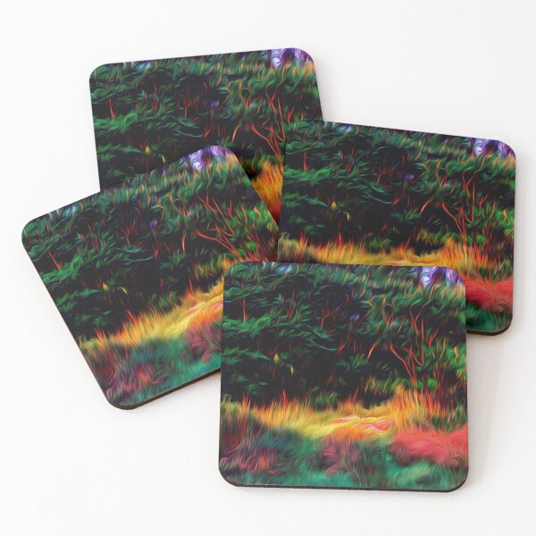 Item preview, The Sensation of Red and Green Morning designed and sold by MadameXimon.
