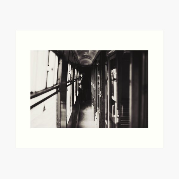 Those corridors, that curiosity. Art Print