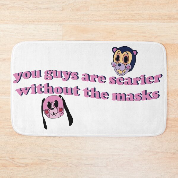 Item preview, You Guys Are Scarier Without The Masks designed and sold by krysstaal.