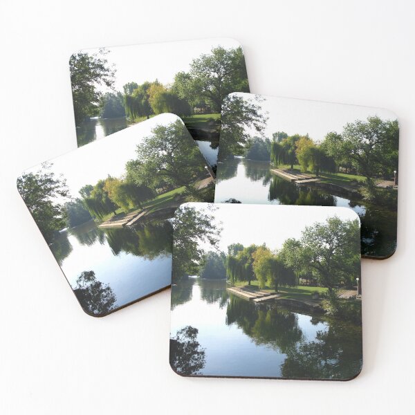 Item preview, Reflections - River Charente, Jarnac, France designed and sold by Marilyn Harris.
