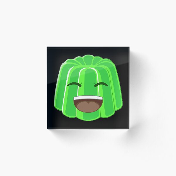 Jelly Roblox Acrylic Blocks Redbubble - roblox jelly