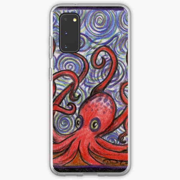 Octopus and Swirls Samsung Galaxy Soft Case