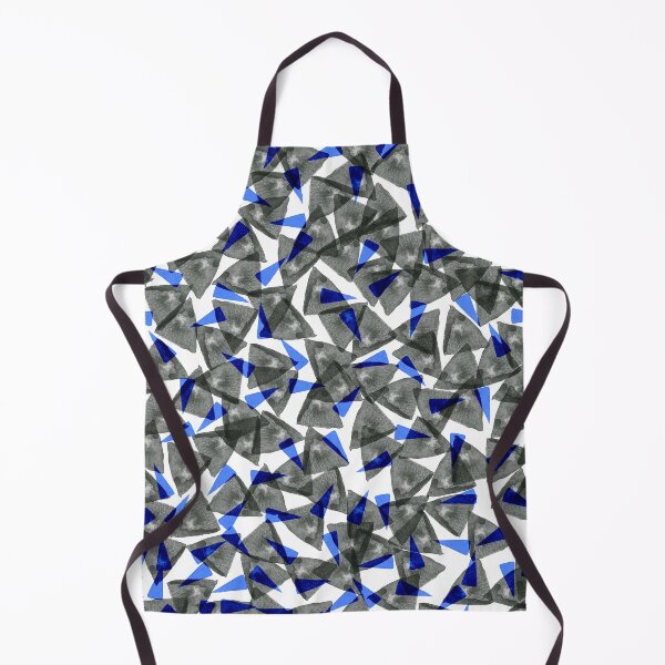 Item preview, Blue Triangle // Modern Bold Pattern designed and sold by fossdesign.