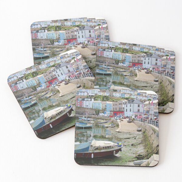 Item preview, Low Tide, Brixham Harbour, UK designed and sold by lezvee.