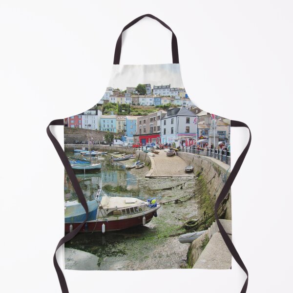 Item preview, Low Tide, Brixham Harbour, UK designed and sold by lezvee.