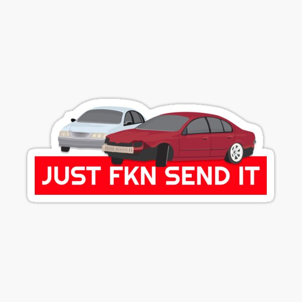 Item preview, 'Just FKN Send It' - Two AU's Colourised designed and sold by SRV.