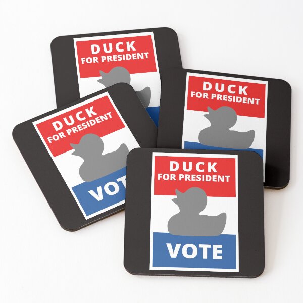 Item preview, Vote duck, duck for president designed and sold by crikz.