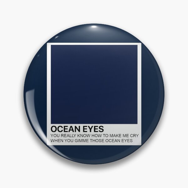 Item preview, Billie eilish Ocean eyes Pantone  designed and sold by erinxswan.