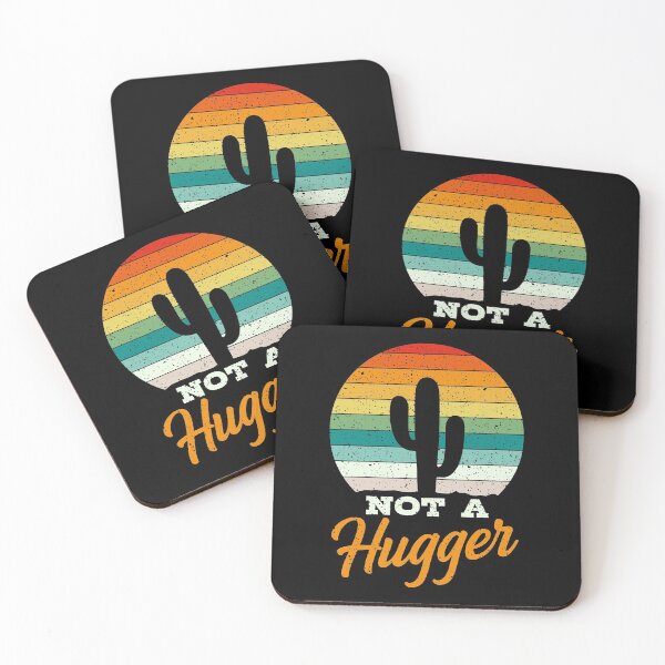 Item preview, Not A Hugger Cactus Gift designed and sold by DelightfulDude.