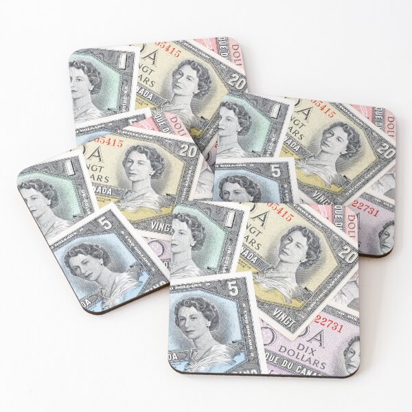 Aperçu de l'œuvre Anciens dollars canadiens créée et vendue par neteor.