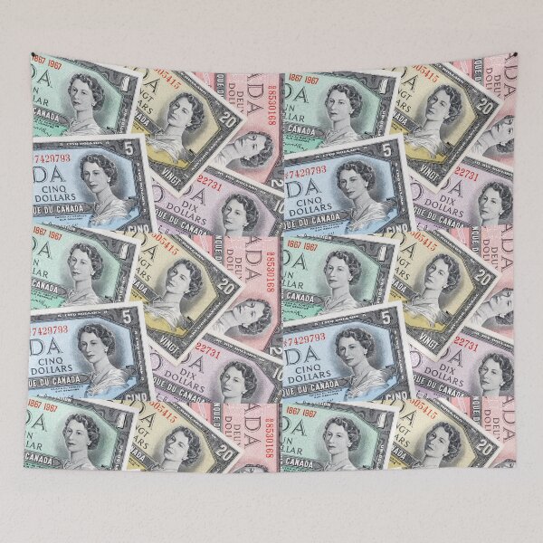 Aperçu de l'œuvre Anciens dollars canadiens créée et vendue par neteor.