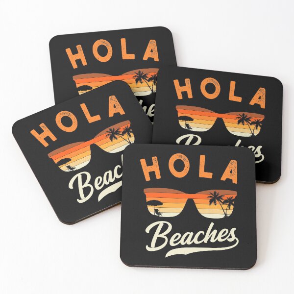 Item preview, Hola Beaches Palm Sea Vacation Gift designed and sold by DelightfulDude.