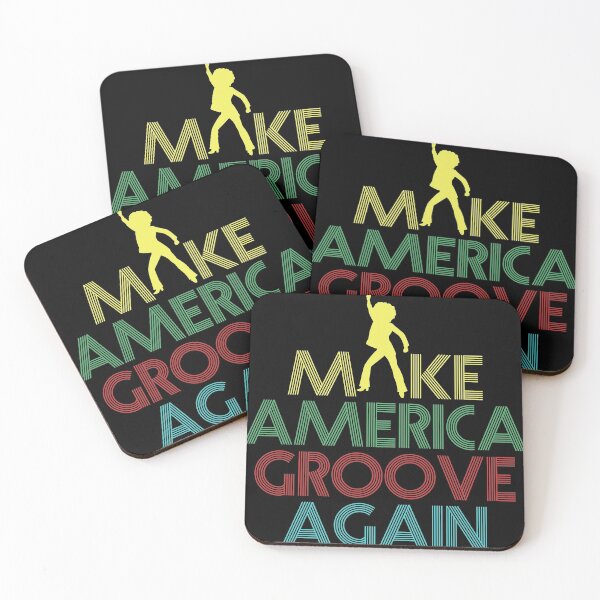 Item preview, Retro 70s Style Disco Lover Make America Groove Again gift graphic designed and sold by Lisbob.