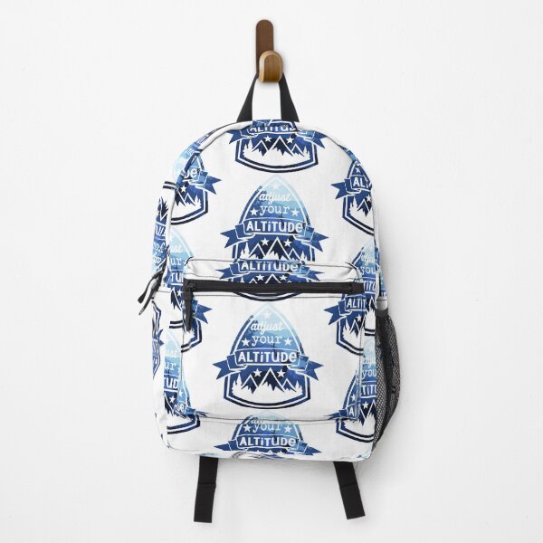 Item preview, Adjust Your Altitude Mountain Scenery Logo designed and sold by RosalieReeves.