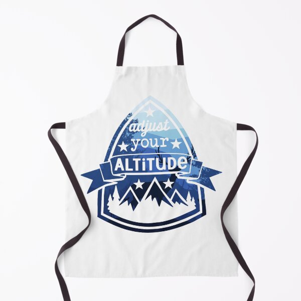 Item preview, Adjust Your Altitude Mountain Scenery Logo designed and sold by RosalieReeves.