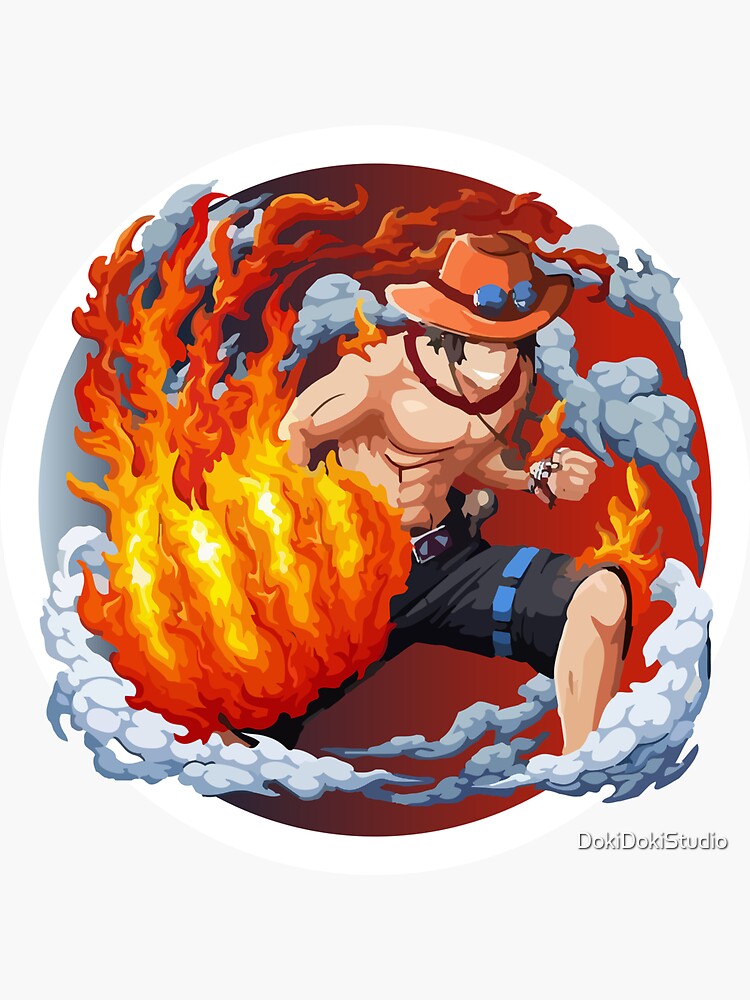 Portgas D ace one piece Baby One-Piece by Swidoni