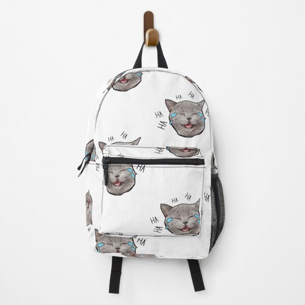 Item preview, Ha Ha Ha Holey Moley Cute Funny Laughing Cat designed and sold by RUCZENO.