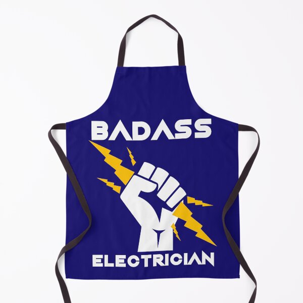 Item preview, Electrician Spark Lightning Bolt Thunder Zeus Hand Badass designed and sold by h44k0n.
