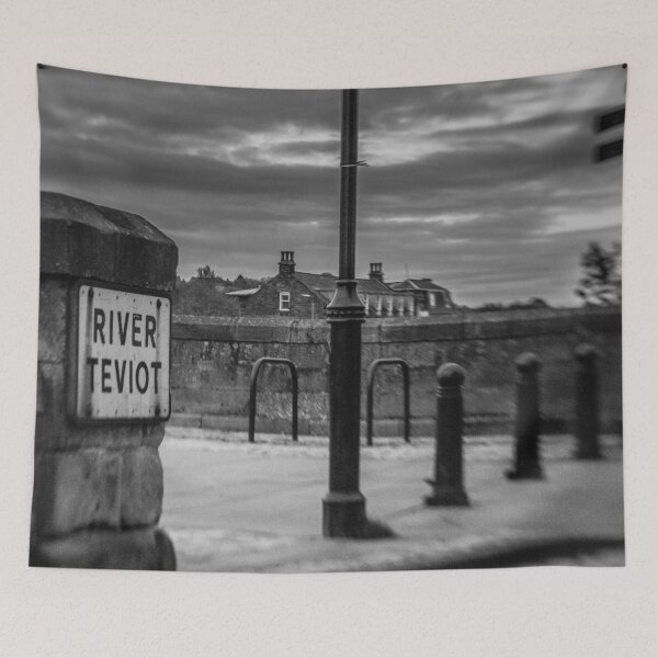 Item preview, North Bridge over the River Teviot, Hawick, Scottish Borders designed and sold by yourscotborders.