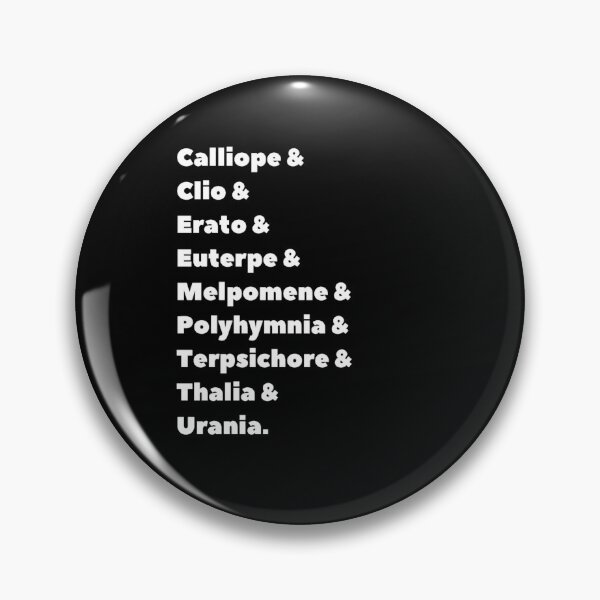 Item preview, The Nine Muses - Names List designed and sold by DotorEaon.