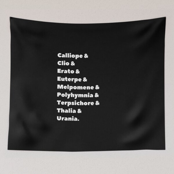 Item preview, The Nine Muses - Names List designed and sold by DotorEaon.