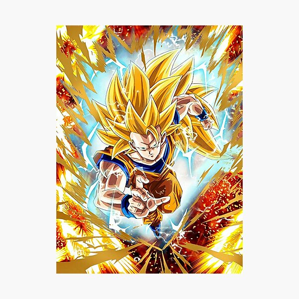goku super saiyan 3 Photographic Print