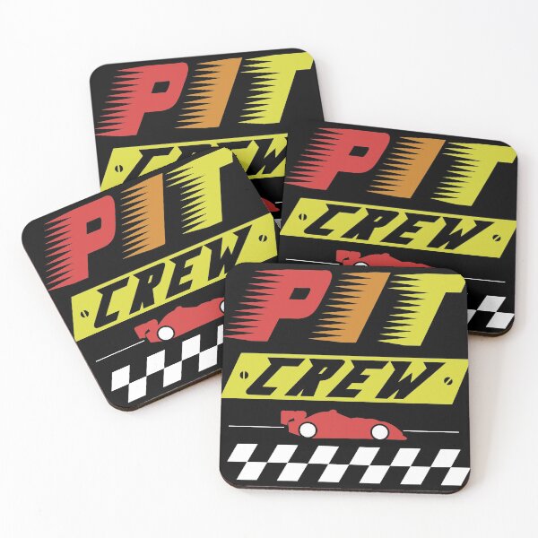 Item preview, Pit Crew Raing design, Racing design, Race Car gift print designed and sold by Lisbob.