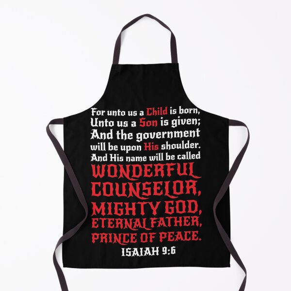 Item preview, Isaiah 9:6 designed and sold by plushism.