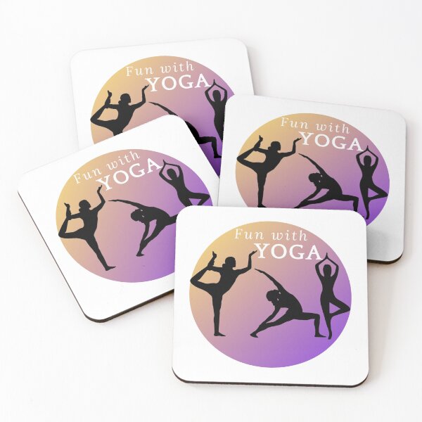 Item preview, Fun With Yoga designed and sold by BreatheInOutfit.