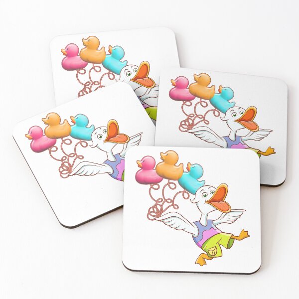 Item preview, Duck Balloons fun cartoon design designed and sold by luvvvvvit.