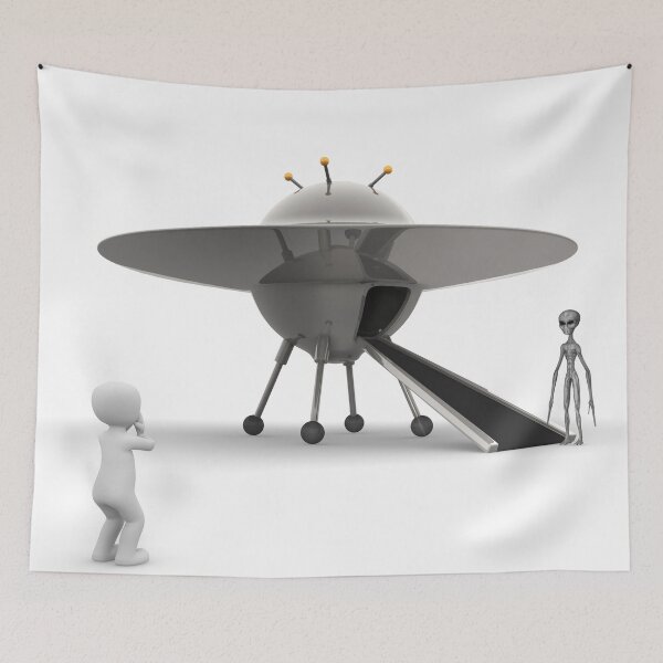 Item preview, Alien, ufo patterned design designed and sold by Usta Store.