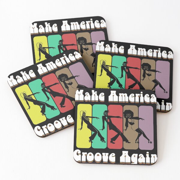 Item preview, Retro 70s Style Disco Lover Make America Groove Again gift design designed and sold by Lisbob.