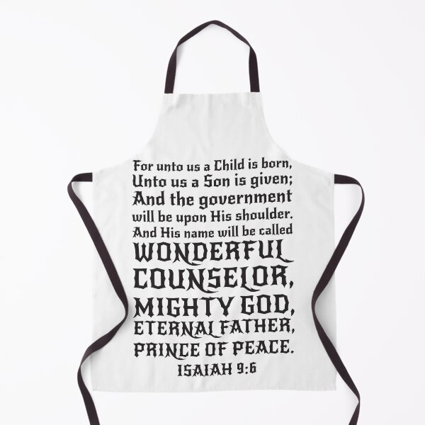 Item preview, Isaiah 9:6 designed and sold by plushism.