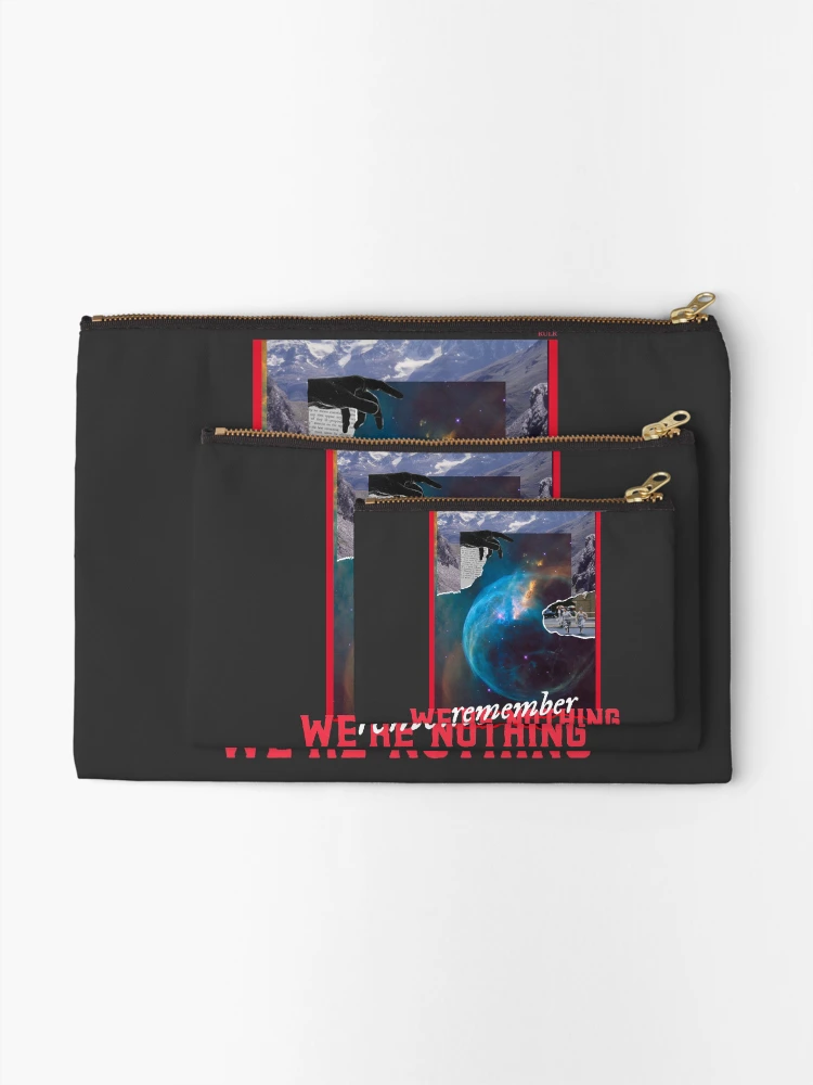 Thumbnail 2 of 4, Zipper Pouch, Remember designed and sold by RULR.