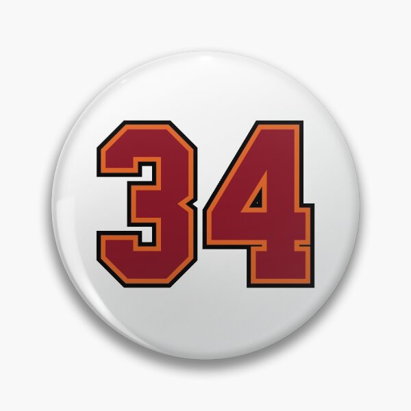 Item preview, Number 34 Sports Tampa Thirty-Four Jersey designed and sold by HelloFromAja.