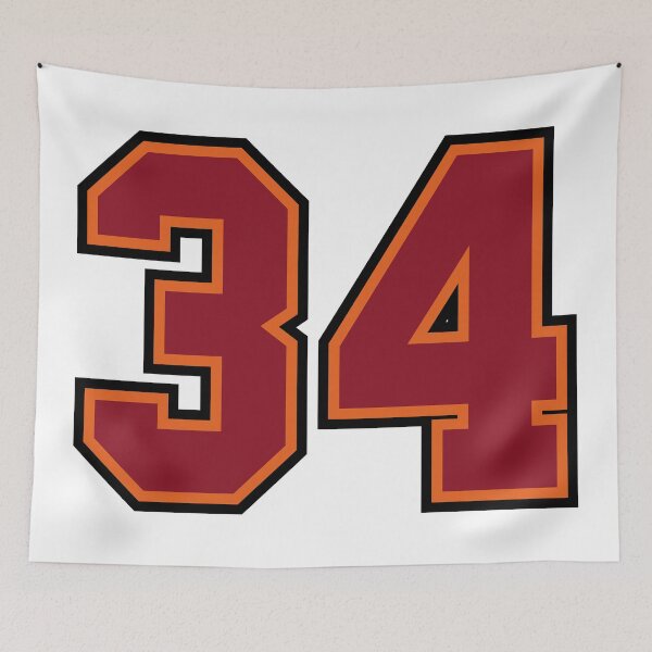 Item preview, Number 34 Sports Tampa Thirty-Four Jersey designed and sold by HelloFromAja.