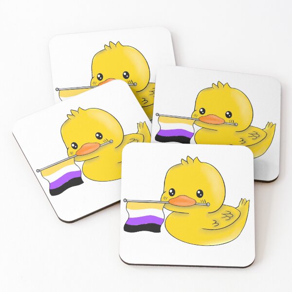 Item preview, Non-binary duck  designed and sold by RuthlesRuth.