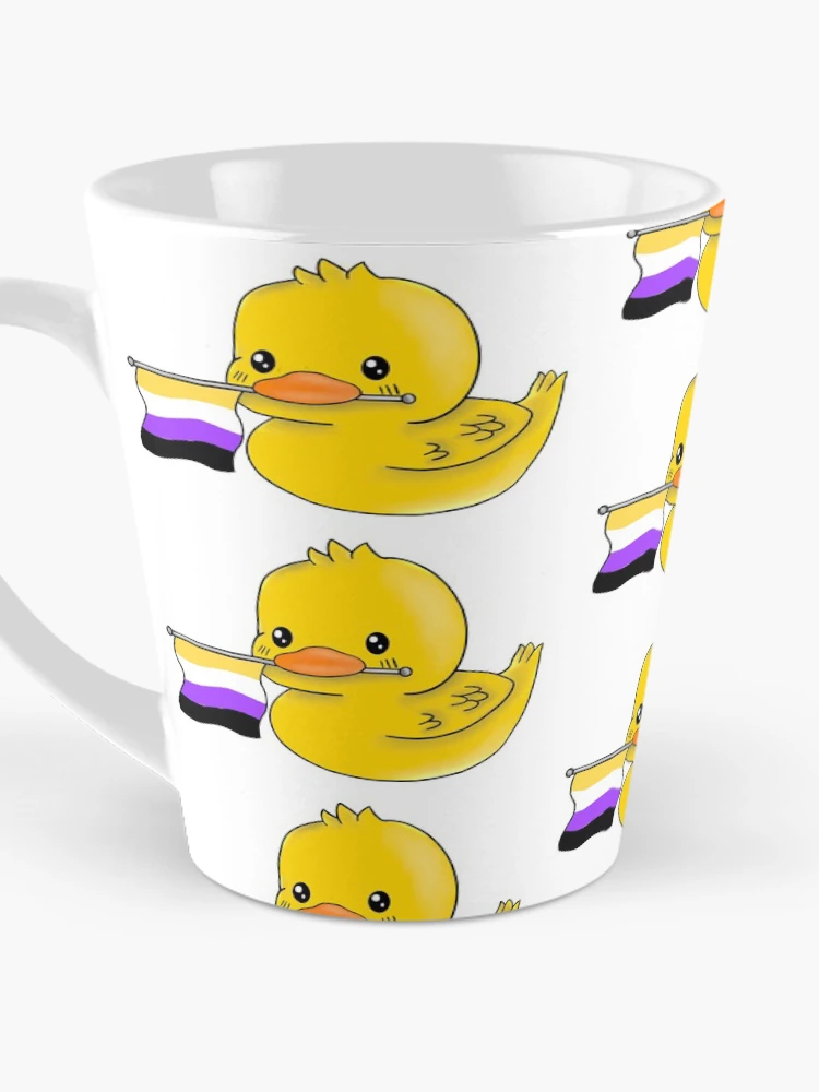 Thumbnail 3 of 4, Coffee Mug, Non-binary duck designed and sold by RuthlesRuth.