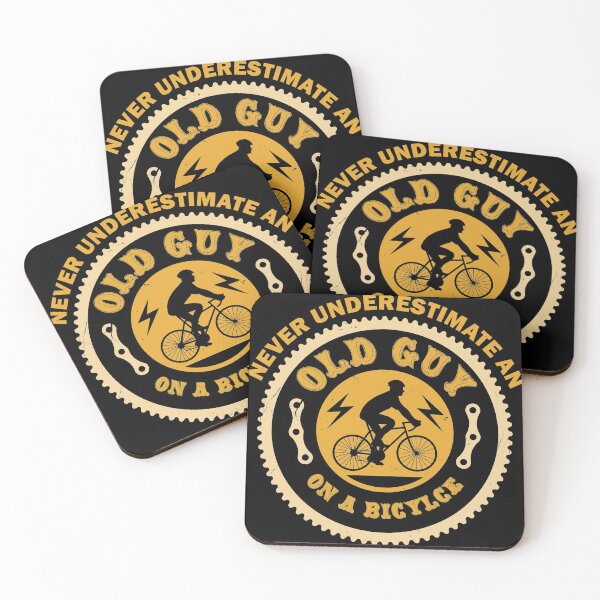 Item preview, Old Man on A Bicycle Gift design | Funny gift 4 Cyclists graphic designed and sold by Lisbob.