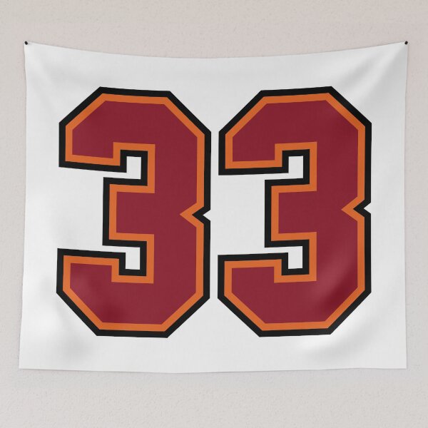 Item preview, Number 33 Sports Tampa Thirty-Three Jersey designed and sold by HelloFromAja.
